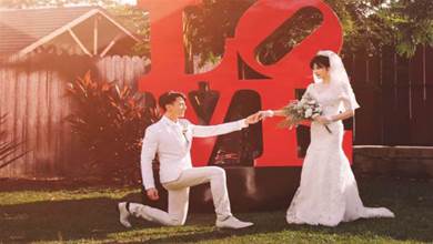 攜手16年，吳尊林麗瑩終補辦婚禮，網評：一生只愛一個人