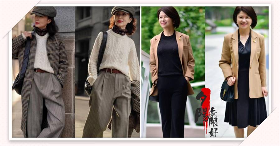 年過五十也沒有油膩感的女人：愛戴帽子，不留長發，優雅又不顯老