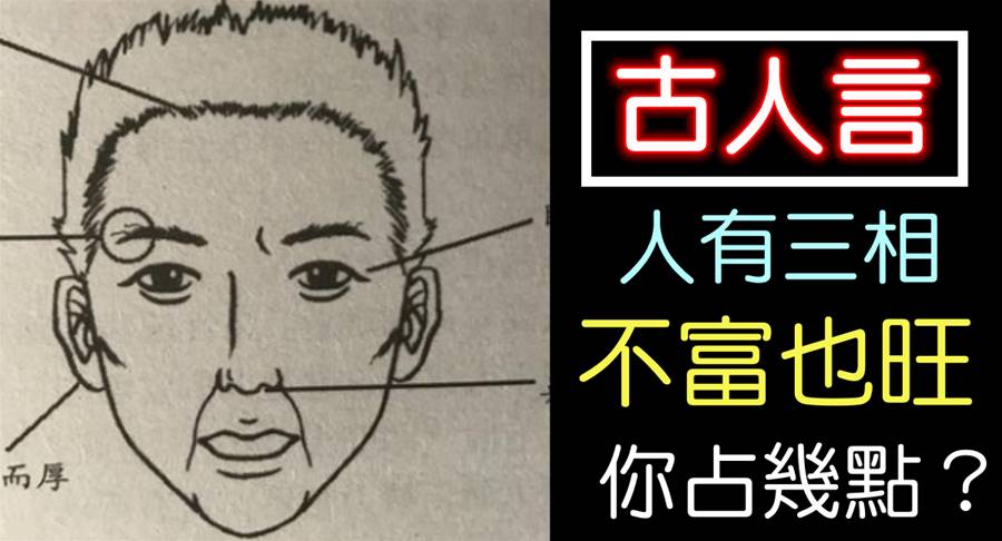 古人言：「人有三相，不富也旺」，不是迷信，看看你身上有嗎？