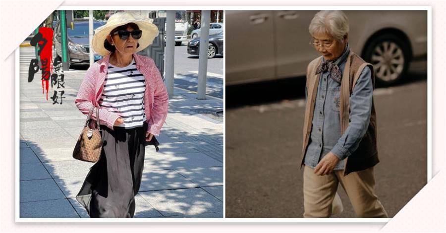 被70+奶奶街拍圈粉了：白髪不染，穿裙戴帽，美得優雅不做作