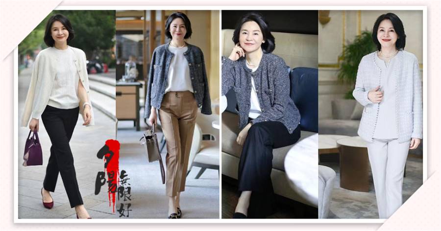 這才是50、60歲該有的打扮：香云紗衫+八分褲！顯瘦增高更高級